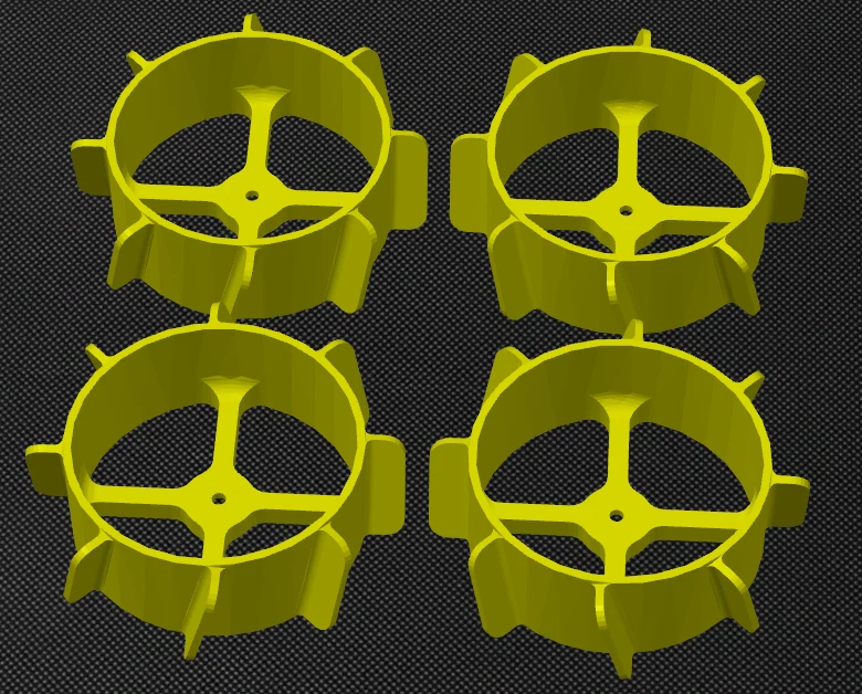 Traxxas LaTrax Teton - Sand / Snow Wheels (4) 93mm: 1/18 - Image 2 of 3