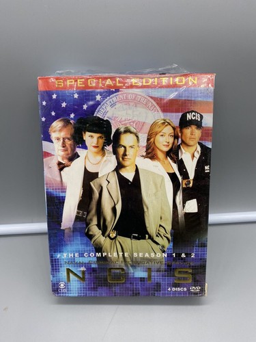 NCIS The Complete First 1& Second 2 Seasons CBS DVDs Special Edition Sealed - Picture 1 of 5