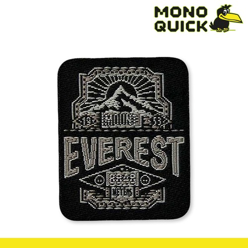 Mono-Quick Patches Aufbügler Applikationen Flicken Aufnäher Label Vintage Wappen - Picture 5 of 33