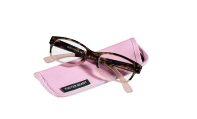 Foster Grant Monroe Pink and Blue Reading Glasses