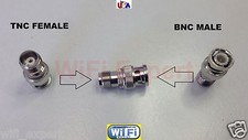 1 x BNC male plug to TNC female jack RF coaxial adapter Ships from USA
