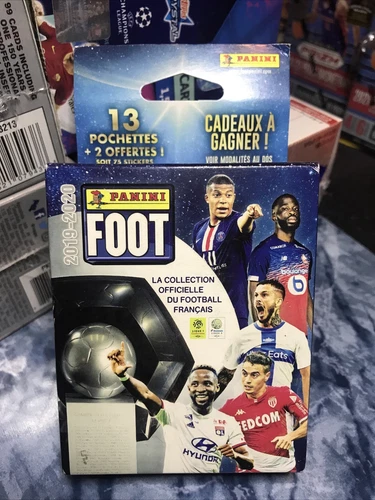 Panini Foot 2019/20 - Box Of 13 Packets (75 Stickers) - Camavinga? Gouiri? Adli?