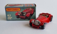 Rare Matchbox Superfast No. 47, Jaguar SS100, - Superb Pristine Mint Condition