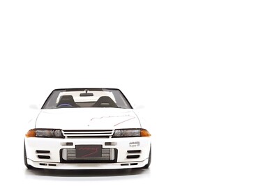 Ignition Model 1:18 Nissan Skyline GT-R (R32) MINE'S in White | eBay