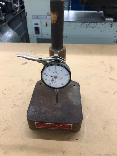 Econo Check Comparator Stand Model 1101 w/ Mitutoyo Indicator 