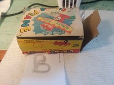 1950's Wind Up Circus Plane w/Box - Tin, Lithograph -Lot B
