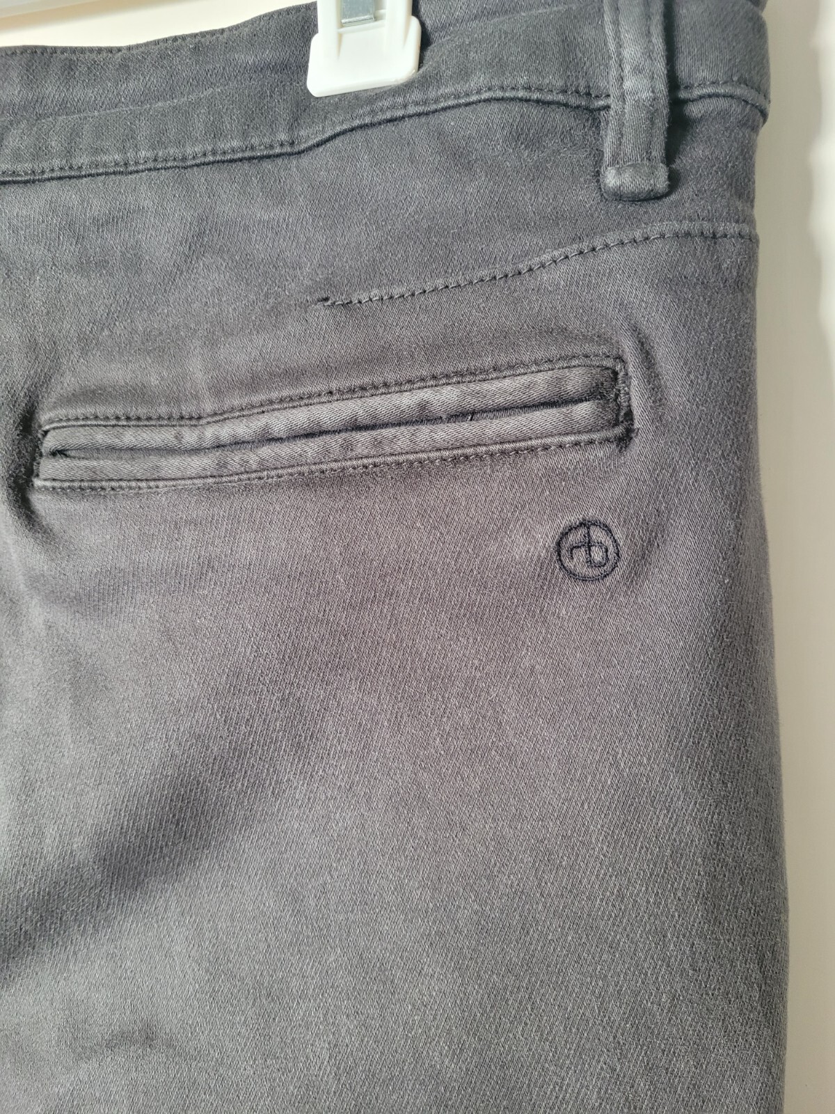 Rag & Bones Barely Black Basic Chino Pants Size 33 - image 10