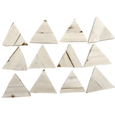 5137 Pk12 Sola Salsa Chips - Handcut Natural Sola Wood Foraging Bird Foot Toys