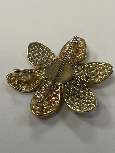 14k Massiv Mehrfarbig Gold (gelb weiß rosa) Gold Anhänger/Pin - Bild 5 von 8