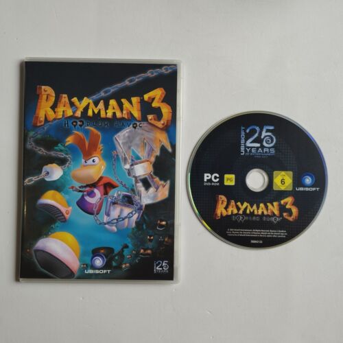 Rayman 3 Hoodlum Havoc PC Game _ Ubisoft _ PC Game _ Rayman 3 Game  - Foto 1 di 3