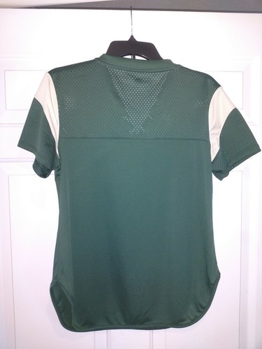 New NWT Minnesota Wild Hockey Jersey Style Shirt Women's Medium Green - Picture 5 of 5