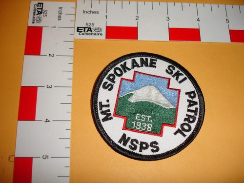 Ski Patch Mt. Spokane Ski Patron NSPS Vintage Patch - Bild 1 von 3