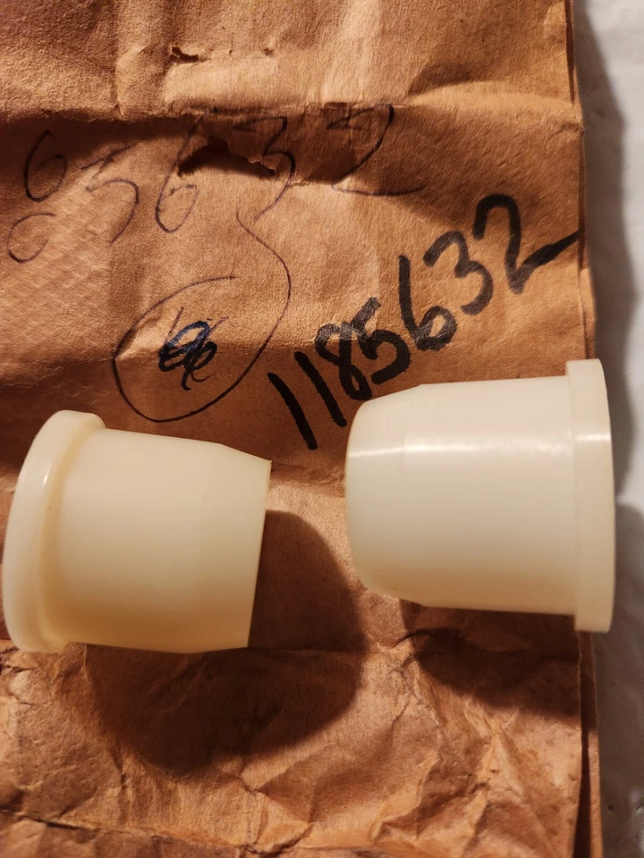 (2) Paquete Bolens Nylon Rodamiento Brida OEM 1185632 MTD GW-B1185632 [1237E-1239E] Foto 2 de 2