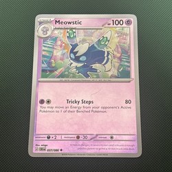 Meowstic 037/086 Chaos Rising Reverse Holo