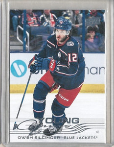 Owen Sillinger Columbus Blue Jackets 2025-26 Upper Deck 1 Young Guns Rookie #227