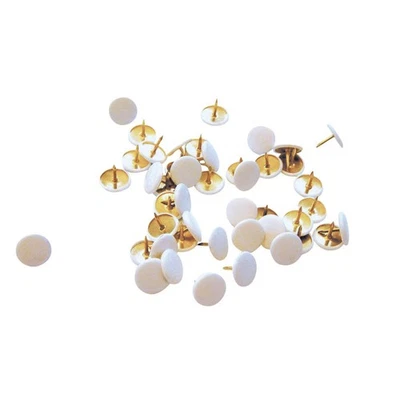 200x ALCO Reißbrettstifte Reißzwecken Reißnägel Heftzwecken Pinnwand weiß