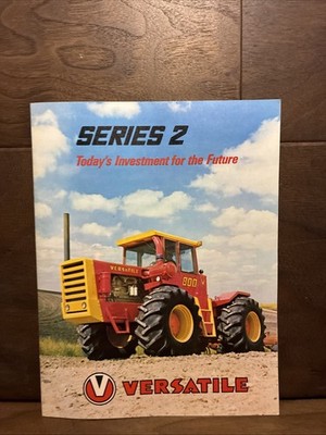 Versatile 700 750 800 850 900 Tractor Brochure