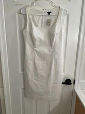 Ann Taylor Classic White Dress - Size 4