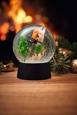Palla di vetro neve sfera STIHL motosega MS 500 idea regalo altezza 100 mm
