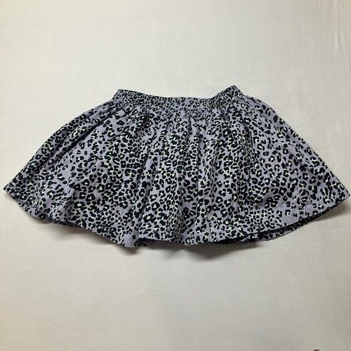 Milk Copenhagen Leopard Cheetah Print Fit & Flare Skirt Stacked Lining Size 6 - Picture 6 of 6
