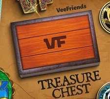 VeeFriends Treasure Chest- Very Limited Edition of 5 555 Collectors Box Sealed
