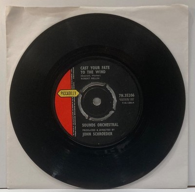 Sounds Orchestral Cast Your Fate To The Wind 1960s 45