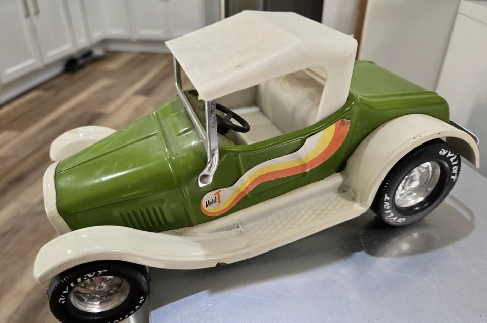 ✨Raro coche Nylint modelo T Roadster Hot Rod de colección juguete de acero prensado EE. UU.✨ Foto 3 de 4