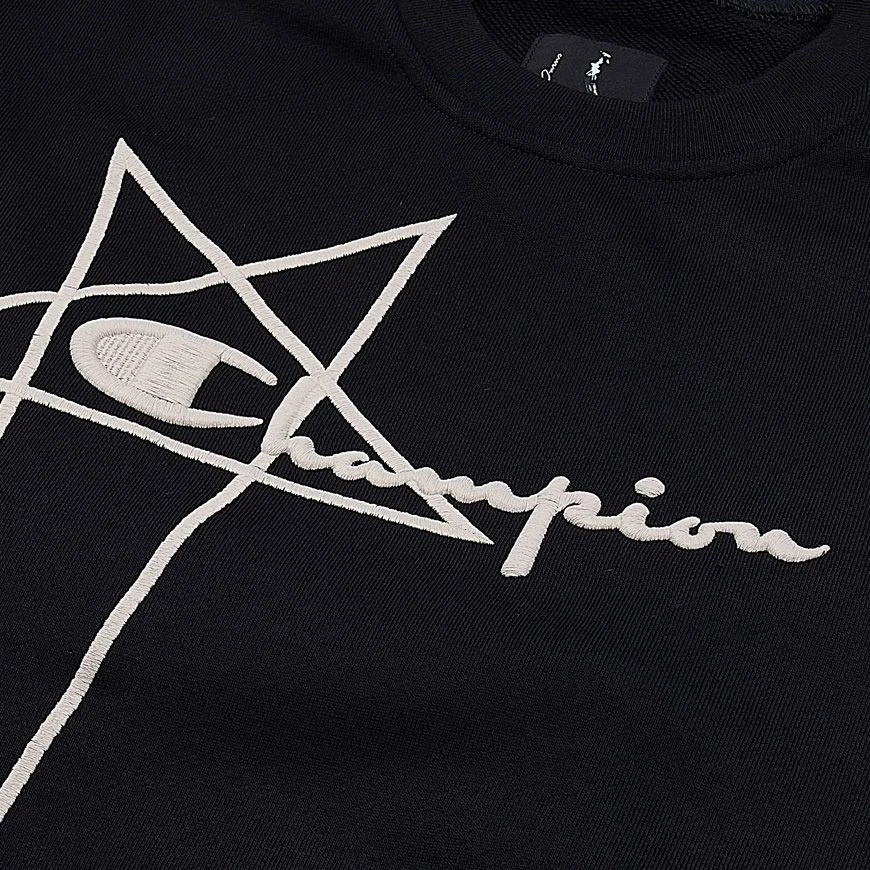 Felpa uomo Rick Owens logo 76656027