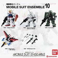 Mobile Suit Ensemble 10 Gundam Capsule Toy Assembly Model Kits Collectible Gift