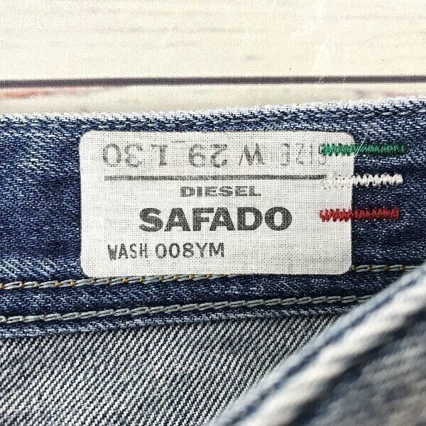 Diesel Flashy Damage Processing D Denim Pants Bot… - image 6