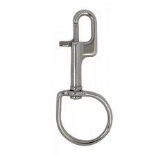 Gear Up Guide 1 1/2" X 4 1/2" Stainless Steel Ergonomic Swivel Bolt Snap