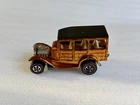 Hot Wheels Redline Classic 31’ Ford Woody Orange Car 1969 READ
