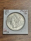 1897 O Morgan Silver Dollar Nice BU Uncirculated MS++ Key Date Coin (Raw18103)