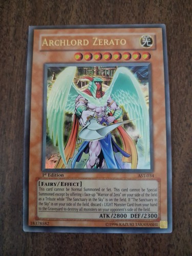Archlord Zerato [1st Edition] AST-034 YuGiOh Ancient Sanctuary card