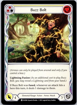 FAB - Buzz Bolt (Yellow) - ELE048 - 1st Edition Normal - LP
