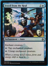 mtg magic Freed from the Real FOIL masters 25 ENGLISH Libéré du réel