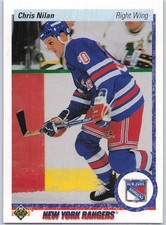1990-91 Upper Deck #368 Chris Nilan