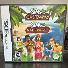 Electronic Arts The Sims 2: Castaway (Nintendo DS, 2007) w/ Manual E NTSC-U/C