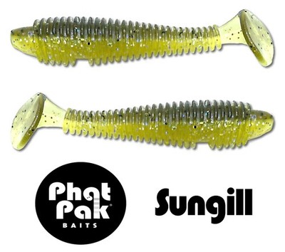 Swimbait Paddle Tail Keitech Style 20 3.8'' Ribbed Soft Plastic Bass Fishing Lure
