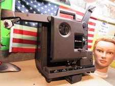 ESTATE VINTAGE BELL  HOWELL 2585B 16MM FILMOSOUND PROJECTOR VIDEO READ DESC.