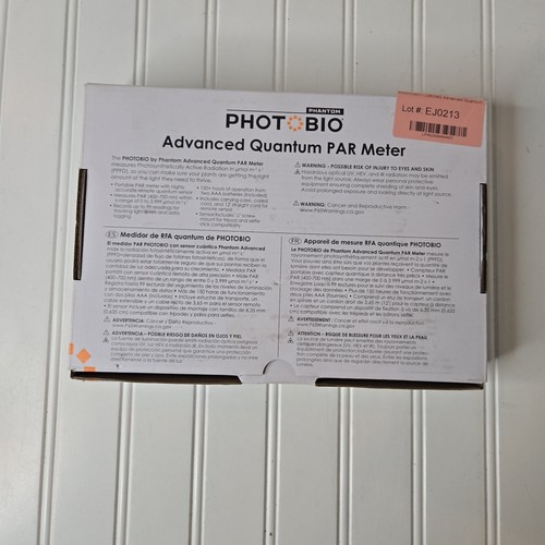 PHOTOBIO Phantom Advanced Quantum PAR Meter LGBQM2 FOR PARTS ONLY READ! - Picture 5 of 6
