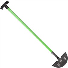 T Handle Half Moon Carbon Steel Garden Edger Lawn Border Trimmer Tool 91cm