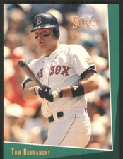 1993 Select #210 Tom Brunansky Boston Red Sox 49464
