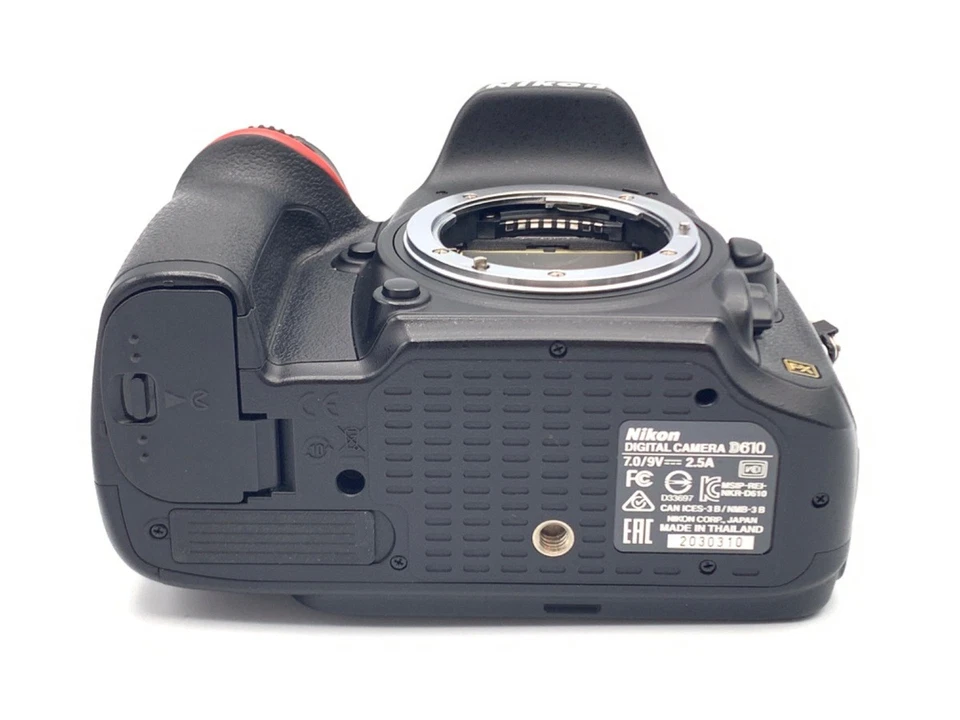 Cuerpo de cámara réflex digital de lente única Nikon D610 24,2 MP - EXCELENTE - 5053 Foto 3 de 3