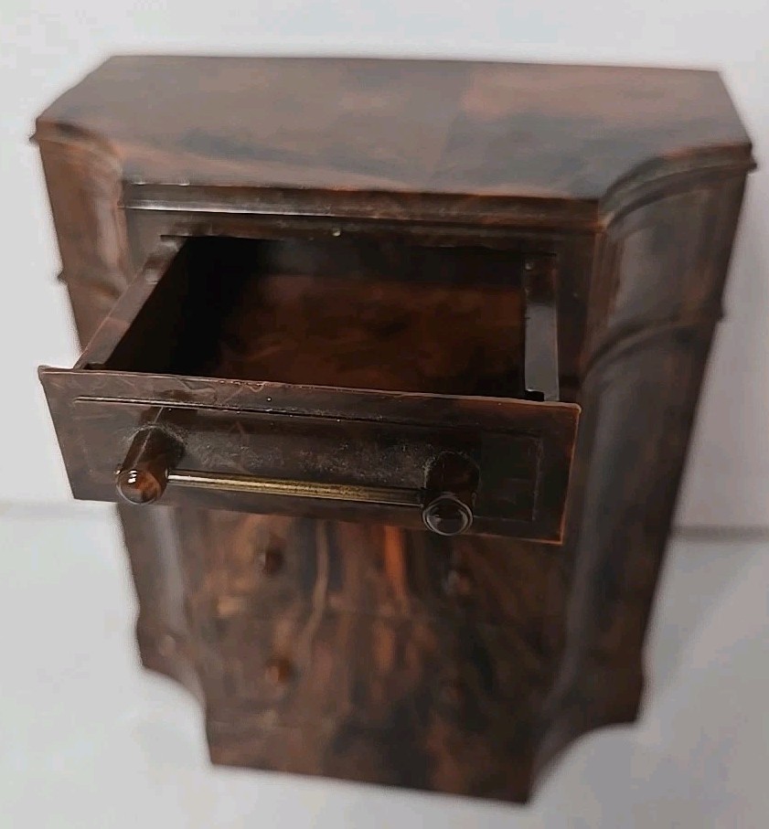 Vintage Park Sherman Dresser Coin Bank Bakelite 1940s-1950s Works