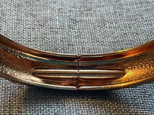 VTG JIU LONG XING ENAMELED BRACELET HINGED GREEN TURTLES GOLD TONE Qty2 - Picture 10 of 13