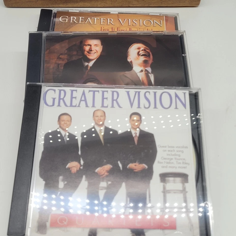 Rare Xian Greater Vision: Faces, Live At First Baptist Atlanta Quartets 3x CD - Image 2 of 2