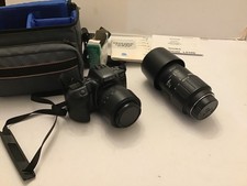 Minolta Dynax 500si Super 35mm SLR Camera plus additional Zoom Lens, Bag