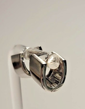 Sterling Silver 925 Huggie Hoop Small Earrings Modern Minimalist Classic