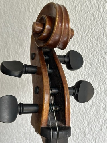 Nr. 1071 sehr schönes cello mit Zettel Heinrich Th. Herberlein jr. - Bild 2 von 24